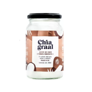 CHIA GRAAL ACEITE DE COCO VIRGEN 360ML