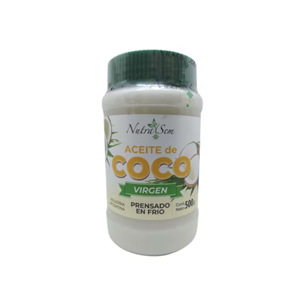 NUTRA SEM ACEITE DE COCO VIRGEN 500cc